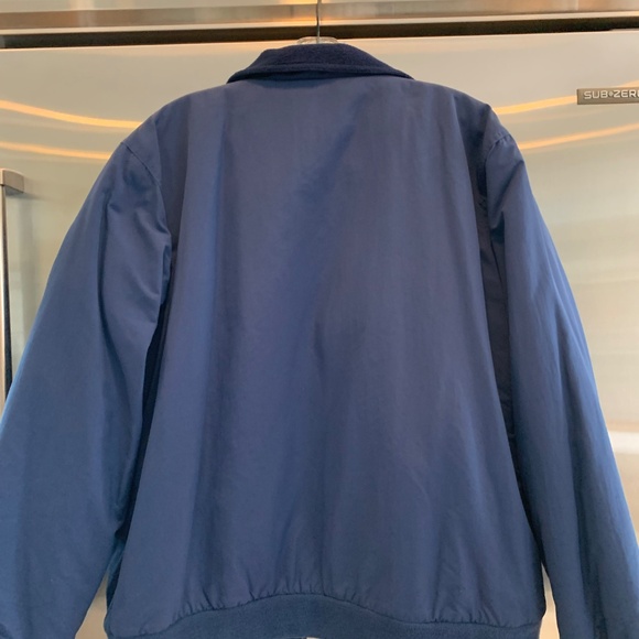 LL Bean Men's Warm-Up Jacket Fleece Lined - Picture 4 of 5